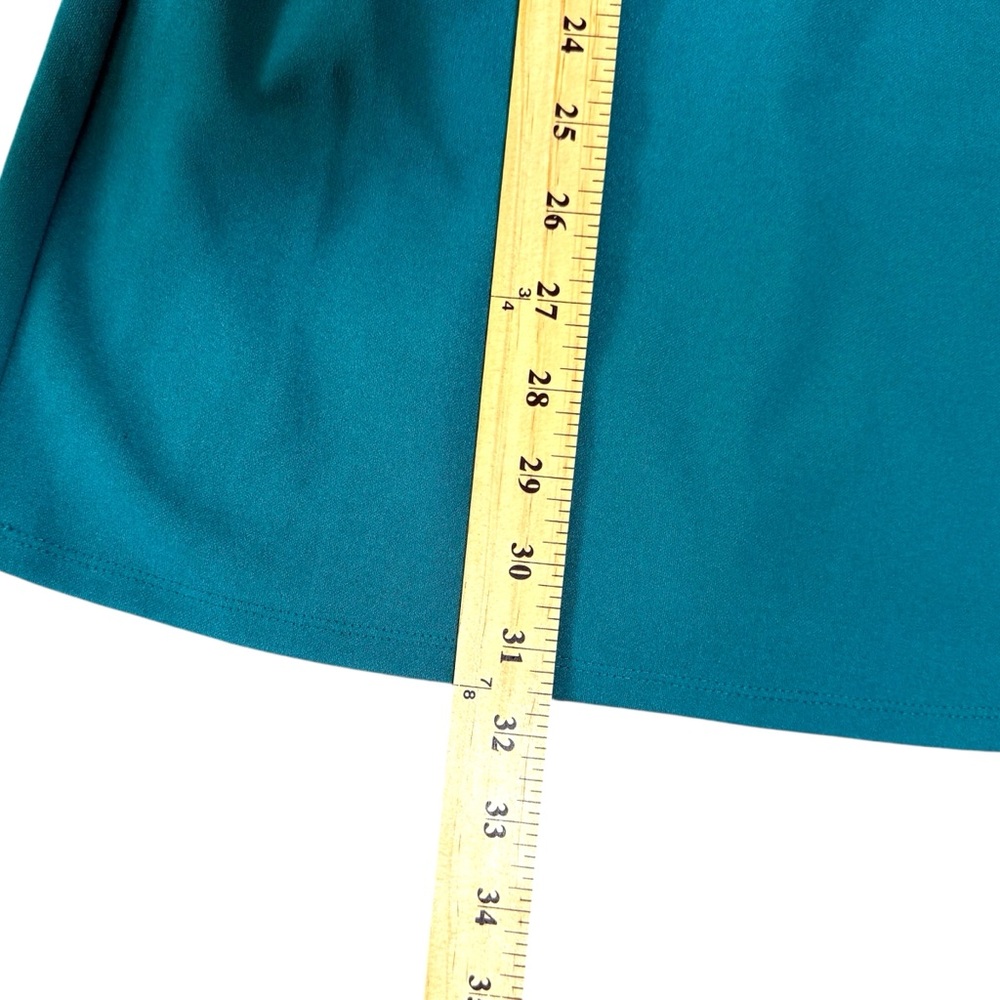 Envy Teal Bell Sleeve Dress NWT - Picture 3 of 8